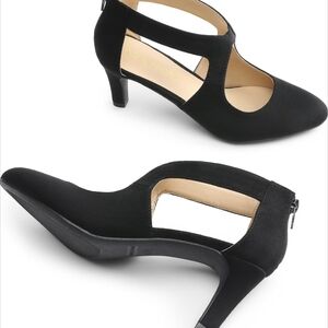 Dream Pairs Elegant Black Heels